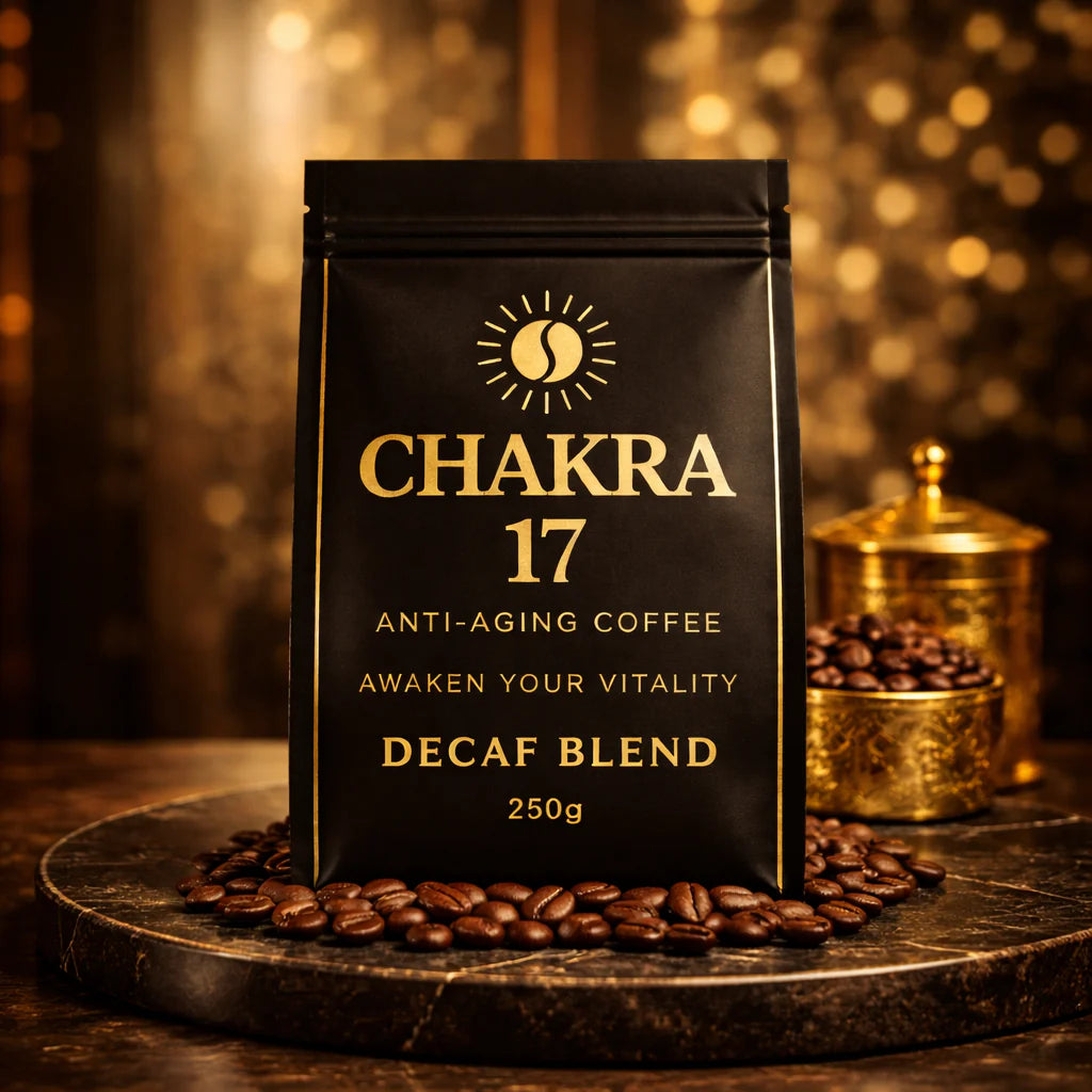 Chakra 17 Anti Aging Coffee Decaf Blend 250g