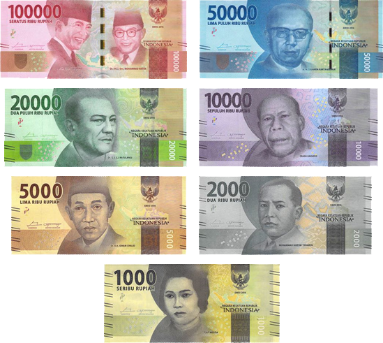 1 Million Indonesian Rupiah